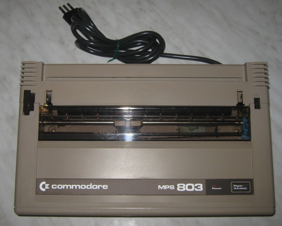 Commodore MPS-803 printer