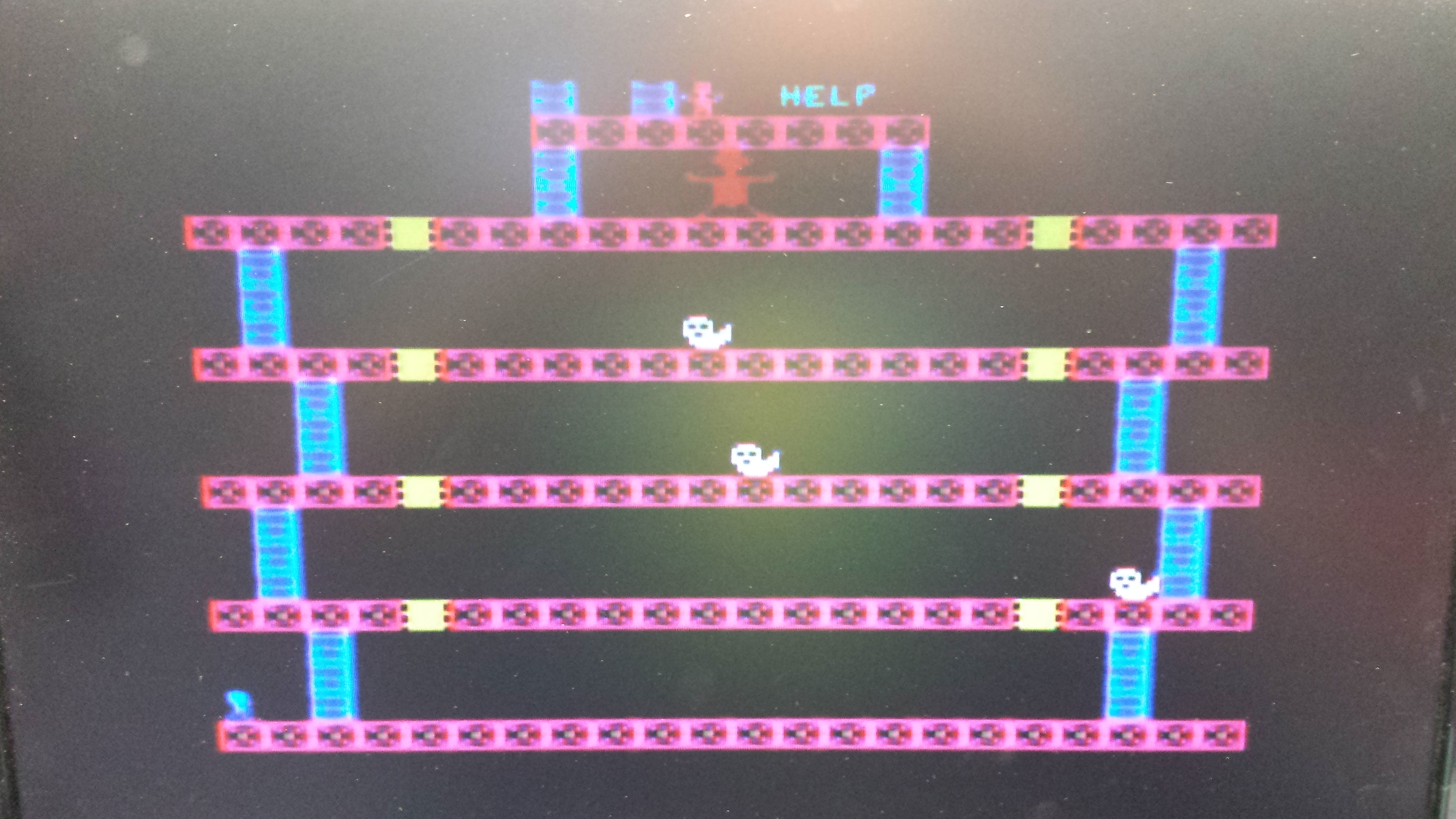 Homebrew Donkey Kong game for the VIC-20